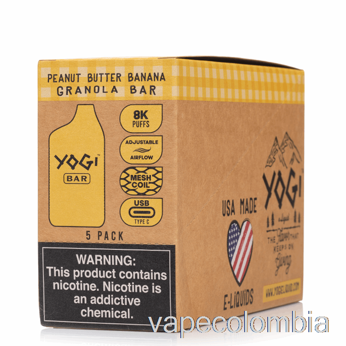 Kit Vape Completo [paquete De 5] Yogi Bar 8000 Desechable